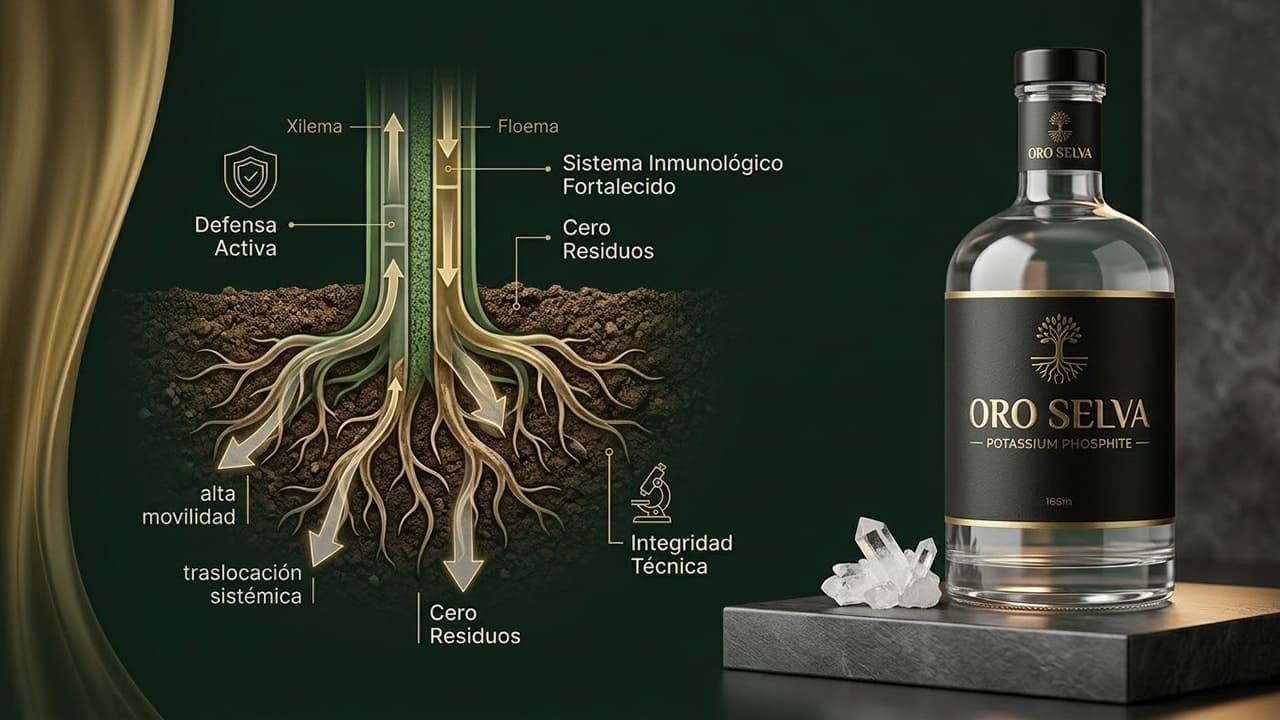 Fosfito de Potasio Bioestimulante de Alta Pureza - Oro Selva AgTech
